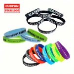 Custom Factory Price Silicone Thin Rubber Bands Custom Silicone Bracelets