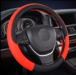 6 Colors Options Universal Fit PVC PU Leather Car Steering Wheel Cover Steering Wheel Protection