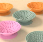 Custom Portable Luxury Silicone Pet Feeding Food Water Bowl Slow Feeder Dog Bowls