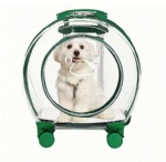 Pet Wheel Carrier Dog Cat Pet Stroller Transport Travel Transport Bag