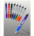 Bright Led Light up Logo Ball Pen with batteries inside Light up Logo Ballpoint Pen