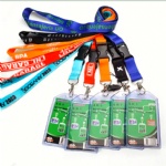 Custom bulk cute nurse purple lanyards strap with id card badge holder for trade show