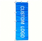 Customized 180x60cm Sublimation Digital Printing Polyester Sport Logo Custom Nobori Flag Banner For Outdoor Indoor