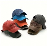 custom embroidery logo Cheap Worn-out Distressed Vintage Washed Baseball Cap