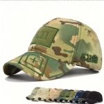 Custom Adjustable Outdoor Cotton Embroidery Cap Camouflage Baseball Cap