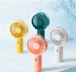 Portable Mini Handheld Fan Rechargeable Hand Held Mini Lash Fan For Summer Gift