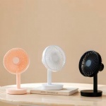 rechargeable rotation table fan portable adjustable usb mini desk fan for outdoor