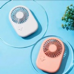 New Desgin Rechargeable 800mAh Battery Mini Handheld Lash Fan Portable Air Cooler Fan For Outdoor