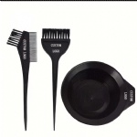 Salon Barber Dyeing Mixing Bowl Coloring Tools Hair Dye Brush Set