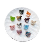 Customizable selling multicolor mini acetate claw clip Cute girl hair clip