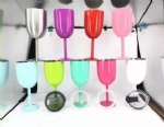 10oz Stainless Steel Wine Glass