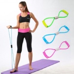 Custom 8 Shape Resistance Band Chest Expander Bandas De Resistencia