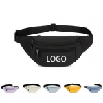 nylon Fanny Pack Fashion Waterproof Waist Packs with Adjust Belt Casual Bum Bags running waist bag sport sac banane