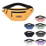 Waterproof Nylon Fanny Pack Waist Bag Purse for Women Chest Bag Crossbody Cute Belt Sport Bag