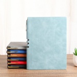 Business Notebook A5B5 Book Simple Soft Leather Notepad Student Diary Company Corporate Notebook School leather Notebook