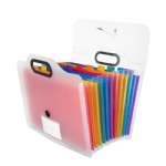Non-Itchy 12/24/Customized Pockets Closure Accordion Folder Expanding File Holder With Multi Pockets