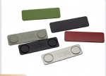 Name badge magnets with 2 magnets different color
