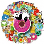 Self created non-infringement mix and match small fresh sticker ins wind cross-border Amazon cute children's creative sticker