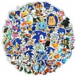 Sonic hedgehog sonic cartoon graffiti Amazon popular notebook water cup waterproof sticker