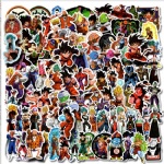 Japaese Anime seven dragon ball sticker animation cartoon character Wukong turtle Fairy Sticker surfing skateboard mobile phone sticker