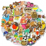 Sloth sticker cute animal shape sloth waterproof car sticker graffiti luggage iPad computer