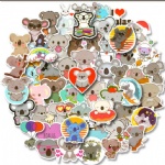 Koala graffiti sticker student cartoon cute koala animal sticker notebook skateboard refrigerator sticker