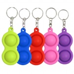 Push pop fidget keychain bubble