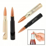 50cal Bullet Shape Keychain Engrave Laser Logo Customized Logo Bottle Opener for Wine Bottle Can