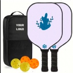 custom pickleball paddle carbon fiber pickleball paddle sets for professional players