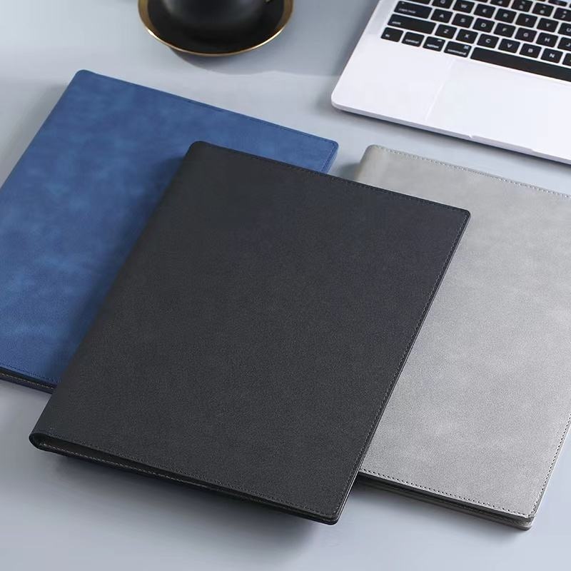 Custom Logo Printing Faux Leather Folder Portfolio Size A4 Writing Pad for Business School Office Conference Notepad Clip Boards Custom Logo Printing Faux Leather Folder Portfolio Size A4 Writing Pad for Business School Office Conference Notepad Clip Boards