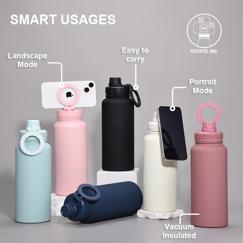 Product Name Stainless Steel Water Bottle Material 304 Size 26*9.1cm Capacity 1000ml Customize Acceptable Logo Custom decal/heat transfer/slik printing Packing White/Brown box Product Name Stainless Steel Water Bottle Material 304 Size 26*9.1cm Capacity 1000ml Customize Acceptable Logo Custom decal/heat transfer/slik printing Packing White/Brown box