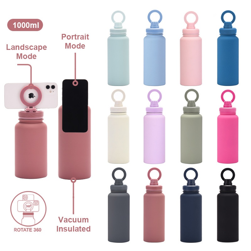 Product Name Stainless Steel Water Bottle Material 304 Size 26*9.1cm Capacity 1000ml Customize Acceptable Logo Custom decal/heat transfer/slik printing Packing White/Brown box Product Name Stainless Steel Water Bottle Material 304 Size 26*9.1cm Capacity 1000ml Customize Acceptable Logo Custom decal/heat transfer/slik printing Packing White/Brown box