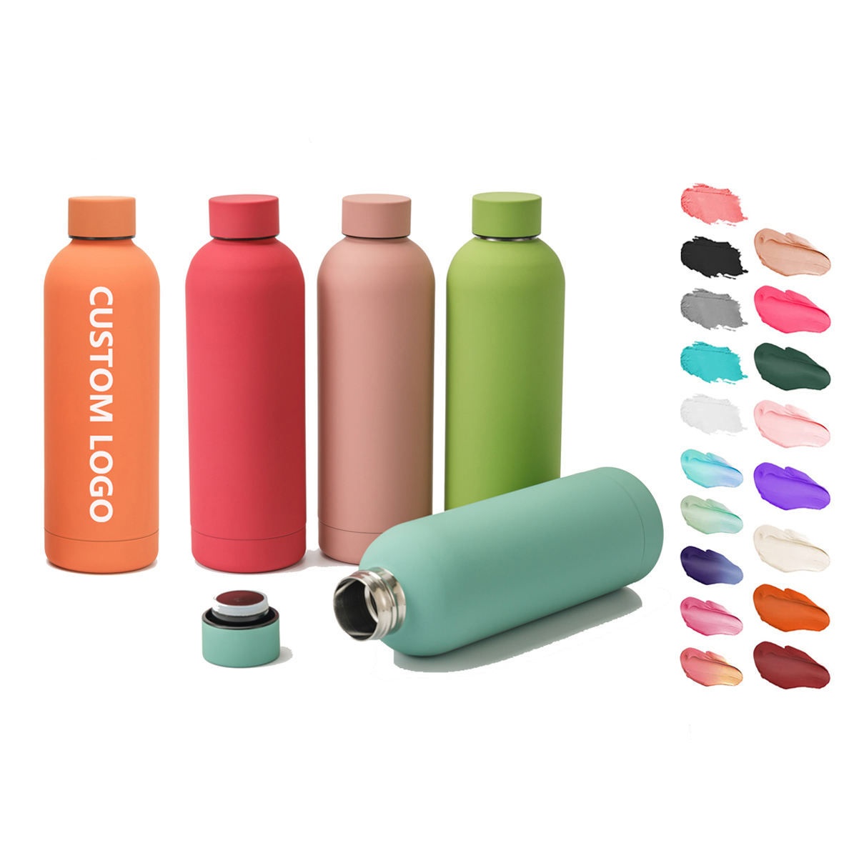 Eco friendly double wall flask vacuum sublimation thermos Thermal drinking tumbler stainless steel water bottle insulated cups Eco friendly double wall flask vacuum sublimation thermos Thermal drinking tumbler stainless steel water bottle insulated cups