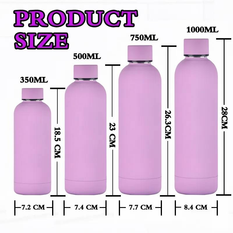 Eco friendly double wall flask vacuum sublimation thermos Thermal drinking tumbler stainless steel water bottle insulated cups Eco friendly double wall flask vacuum sublimation thermos Thermal drinking tumbler stainless steel water bottle insulated cups