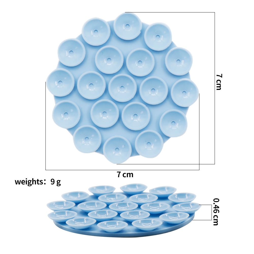 Silicone Sucker Anti Slip Silicone Suction Cup Mount-Round Big Silicone Suction Mat Mobile Phone Holder Silicone Sucker Anti Slip Silicone Suction Cup Mount-Round Big Silicone Suction Mat Mobile Phone Holder