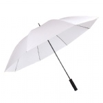 White Golf Umbrella With Manual Open Style
