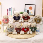 Plush lop-eared rabbit toy for cars—customizable with logos, ideal for 4S dealership promotional events